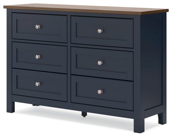 Landocken - Brown / Blue - Dresser - Image 3
