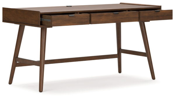 Lyncott - Brown - Home Office Desk - Image 3