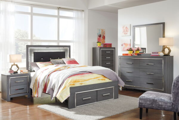 Lodanna - Panel Bed - Image 4