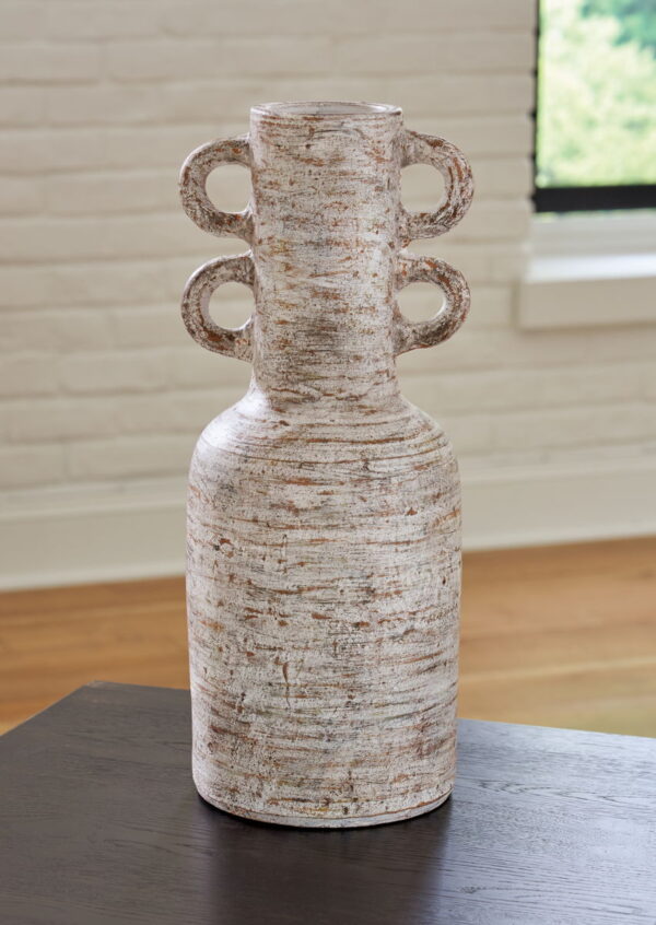 Wellbridge - Distressed White - Vase - Image 2