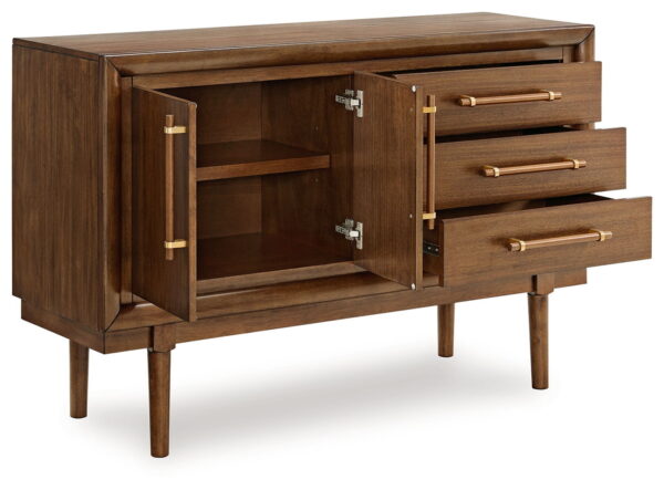 Lyncott - Brown - Dining Room Server - Image 2
