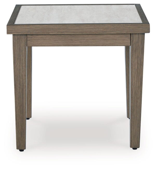 Rainier Ranch - Brown / Beige - Square End Table - Image 4