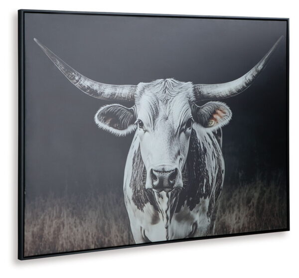Harlandale - Black / White / Brown - Wall Art - Image 4