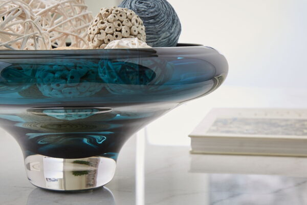 Vallborough - Teal Blue - Bowl - Image 2