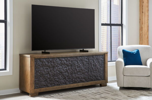 Rosswain - Warm Brown - Extra Large TV Stand - Image 4
