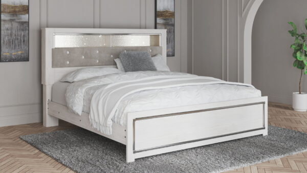 Altyra - Dresser, Mirror, Panel Bookcase Bed - Image 5