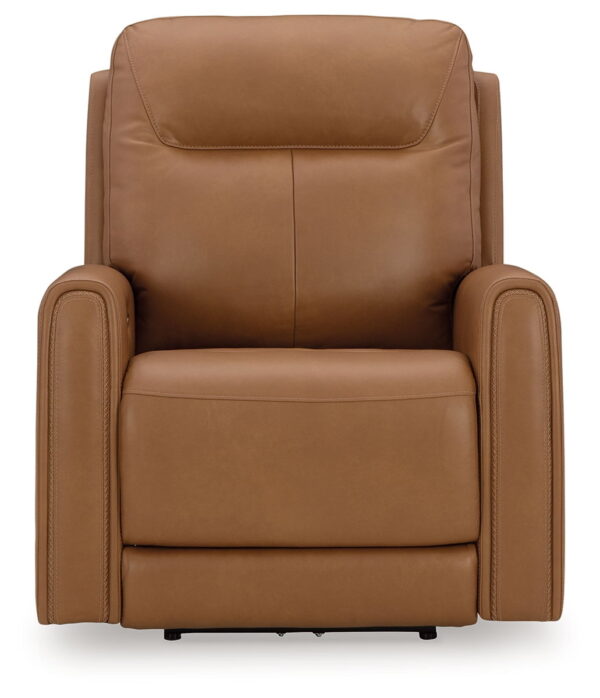 Tryanny - Butterscotch - Power Recliner/ Adj Headrest - Image 2