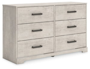 Shawburn - Gray - Six Drawer Dresser