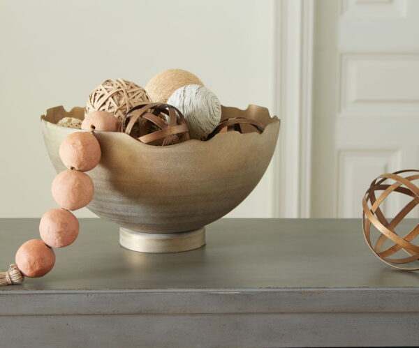 Maura - Antique Gold Finish - Bowl - Image 3