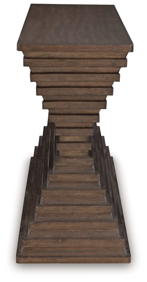 Hannodream - Warm Brown - Sofa Table - Image 3
