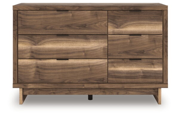 Chirason - Brown - Six Drawers Dresser - Image 4