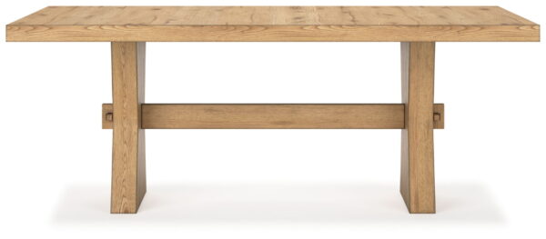 Galliden - Light Brown - Rectangular Dining Room Table - Image 3