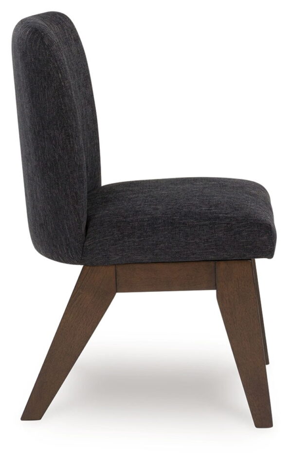 Dilenno - Dark Brown - Dining Upholstered Side Chair (Set of 2) - Image 2