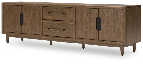 Roanhowe - Brown - Extra Large TV Stand - Image 2