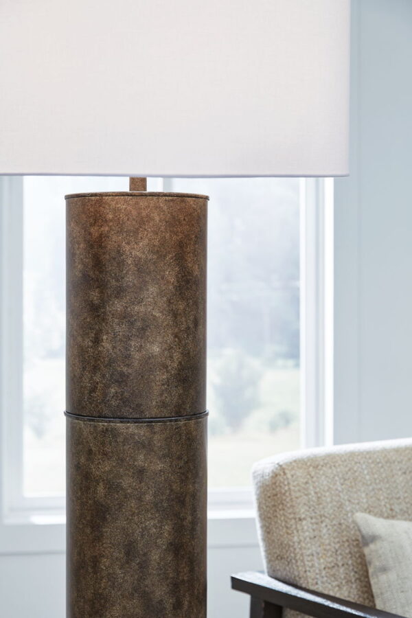 Jebson - Dark Bronze Finish - Metal Floor Lamp - Image 2