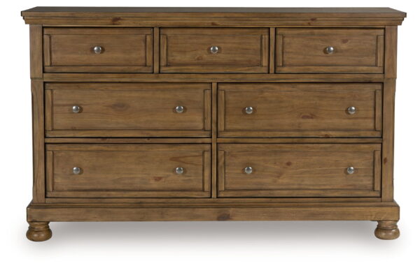 Feddinger - Medium Brown - Dresser - Image 2