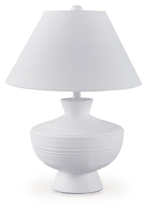 Harelwood - White - Poly Table Lamp
