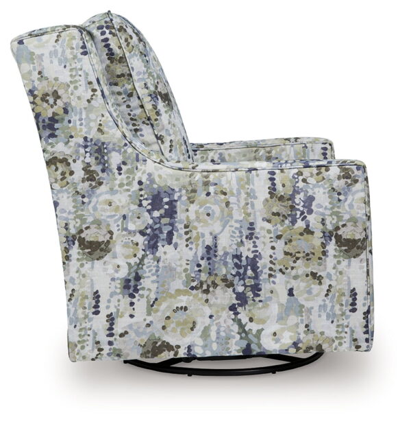 Dustinford - Multi - Swivel Glider Accent Chair - Image 3
