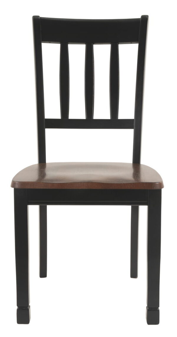 Owingsville - Black / Brown - Dining Room Side Chair (Set of 2) - Image 3