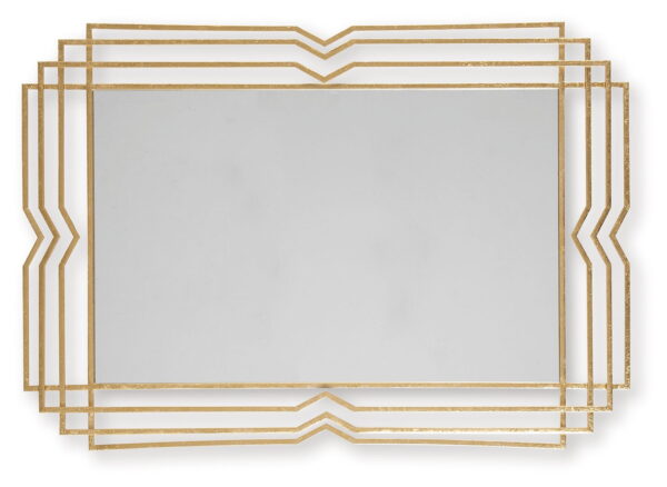 Claybrook - Gold Finish - Accent Mirror - Image 3