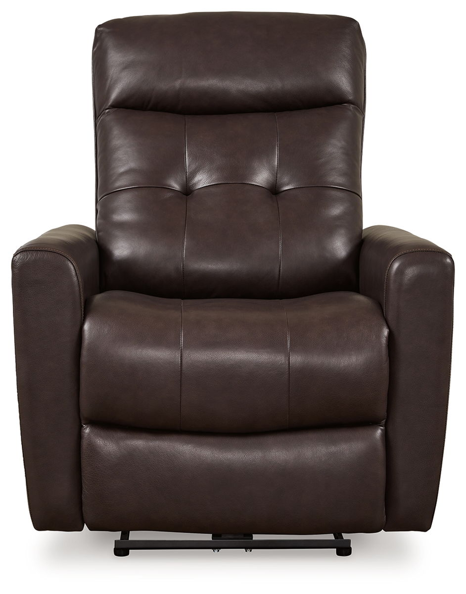 Pisgham - Power Recliner With Adj Headrest - Image 5