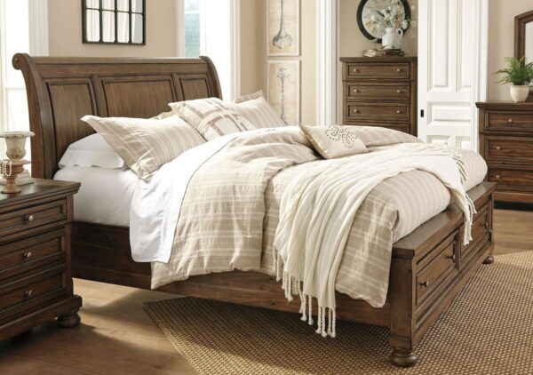 Flynnter - Storage Sleigh Bed - Image 2