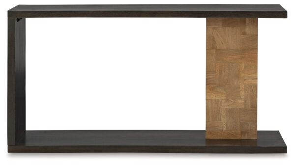Camlett - Brown - Console Sofa Table - Image 2