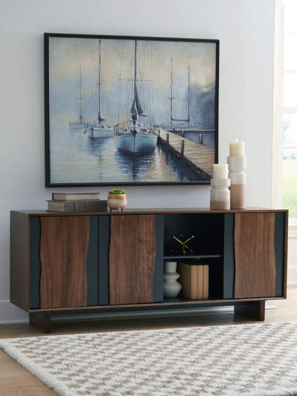 Welby - Brown / Charcoal - Accent Cabinet - Image 3