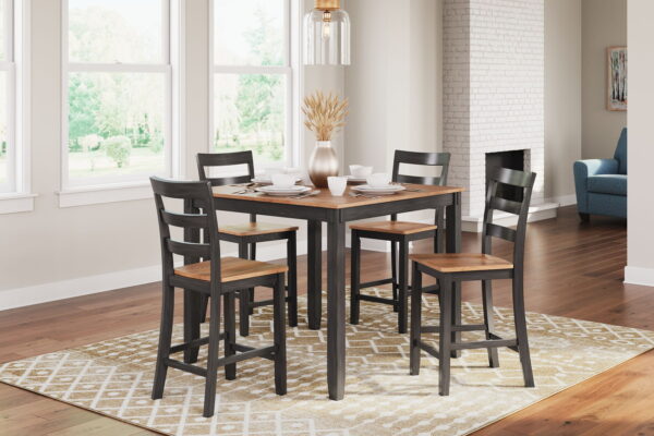 Gesthaven - Dining Room Counter Table Set - Image 2