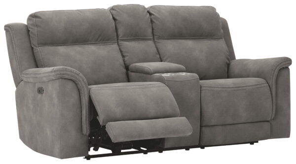 Next-Gen Durapella - Reclining Power Loveseat With Console - Image 2