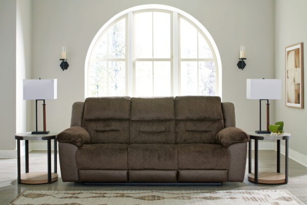 Dorman - Chocolate - Reclining Sofa - Image 3