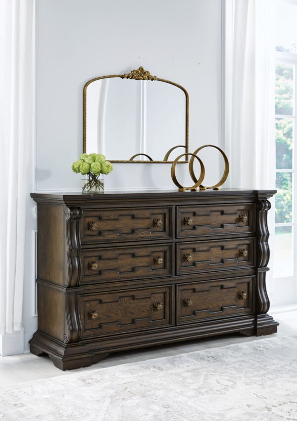 Maylee - Dark Brown - Dresser - Image 3