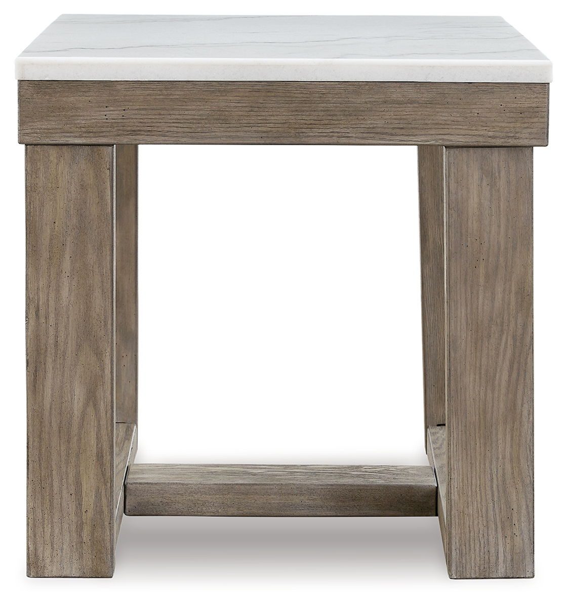 Loyaska - Brown / Ivory - Square End Table - Image 4