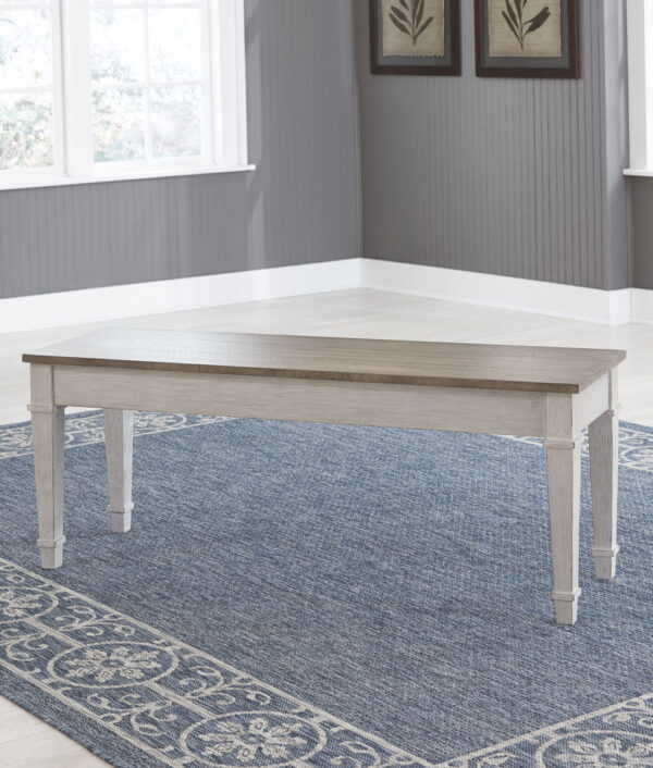 Skempton - White - Storage Bench - Image 3