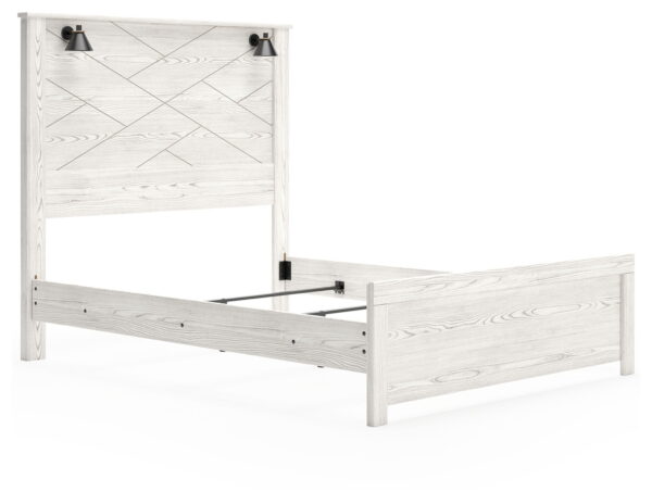 Gerridan - Panel Bed With Sconces - Image 3