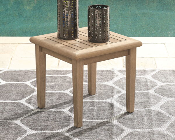 Gerianne - Brown - Square End Table - Image 2