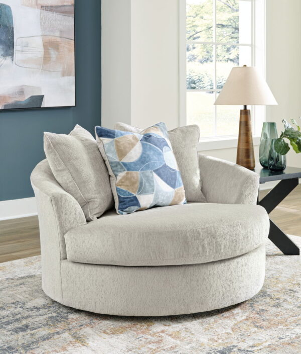 Maxon Place - Oversized Swivel Accent Chair - Image 4
