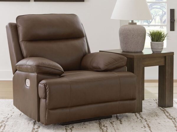 Vonryan - Tobacco - Power Recliner / Adj Headrest - Image 4