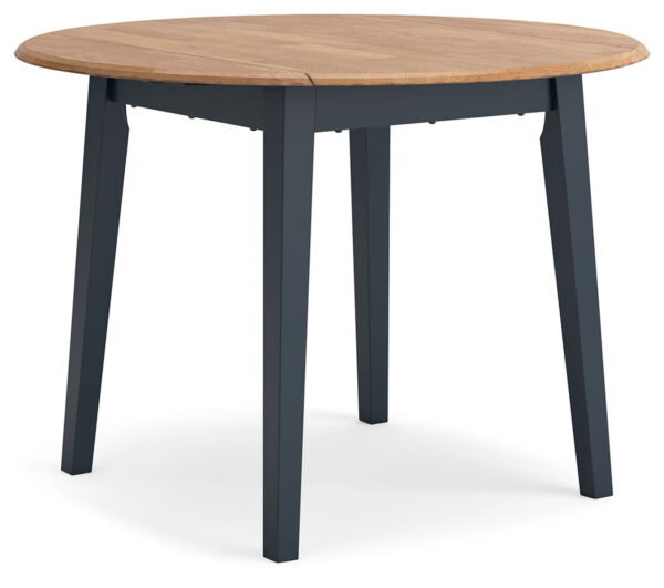 Gesthaven - Round Dining Room Drop Leaf Table Set - Image 12
