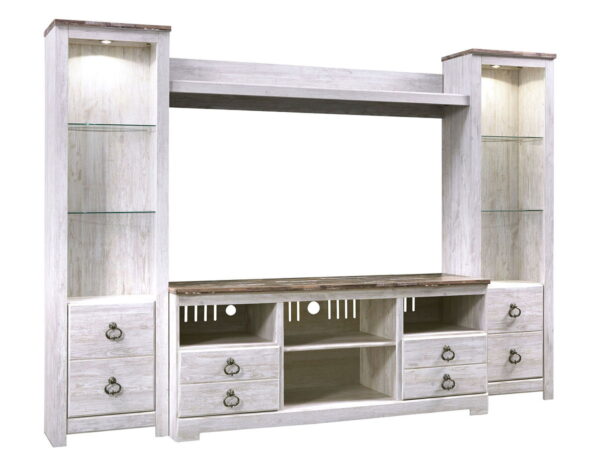 Willowton - Entertainment Center With Fireplace Option - Image 7
