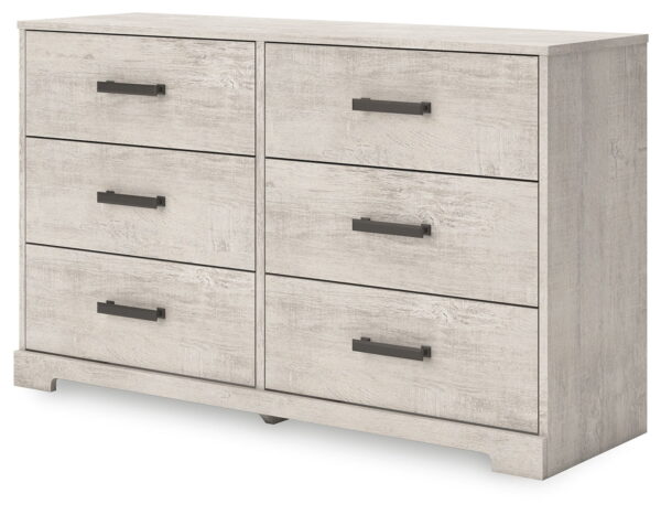 Shawburn - Gray - Six Drawer Dresser - Image 2