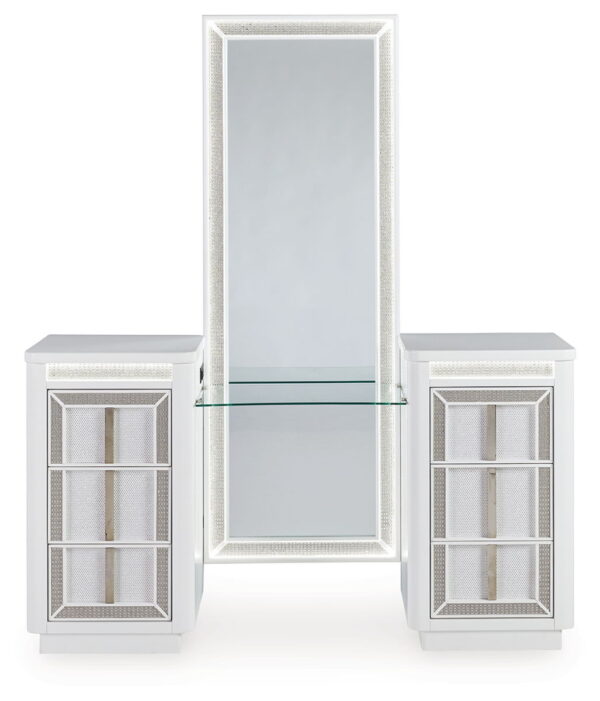 Chalanna - White - Vanity With Mirror - Image 2