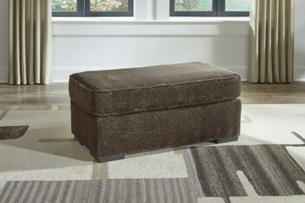 Aylesworth - Chocolate - Ottoman - Image 3