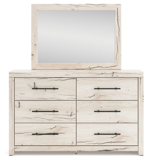 Lawroy - Light Natural - Dresser And Mirror - Image 2