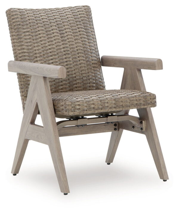Cliff Trails - Beige - Rocking Arm Chair (Set of 2) - Image 4