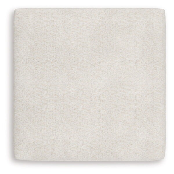 Donelson Creek - Vanilla - Oversized Accent Ottoman - Image 4