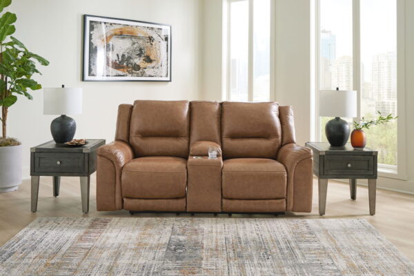 Trasimeno - Power Reclining Loveseat With Console - Image 3