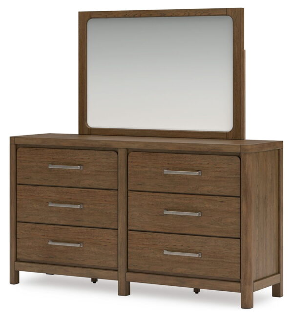 Cabalynn - Light Brown - Dresser And Mirror - Image 3