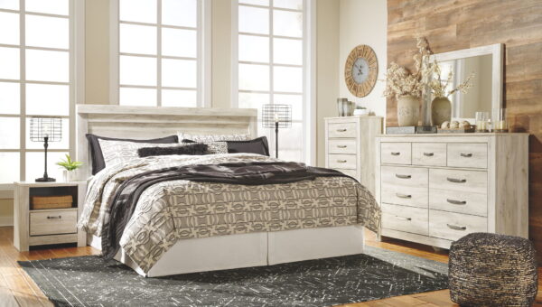 Bellaby - Panel Headboard With Bolt On Metal Frame - Image 4