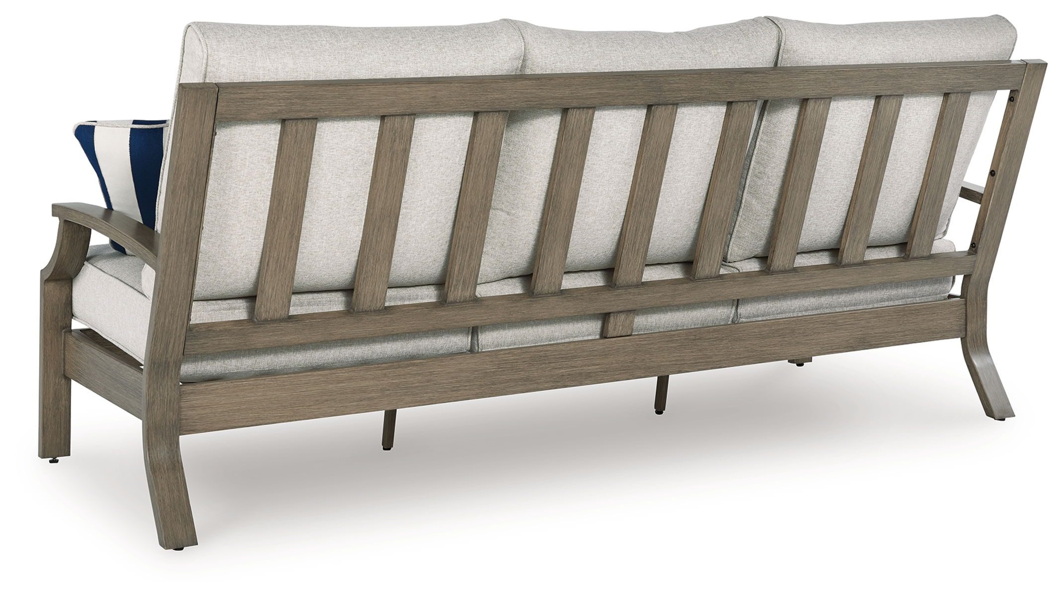 Rainier Ranch - Brown / Beige - Sofa With Cushion - Image 4